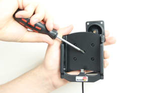 Active holder with USB-cable and cig-plug adapter for Samsung Galaxy S III i9300