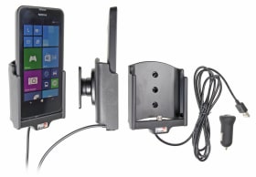  Active holder with USB-cable and cig-plug adapter for Nokia Lumia 635