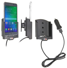  Active holder with USB-cable and cig-plug adapter for Samsung Galaxy Alpha