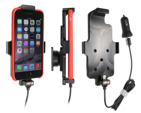  Active holder with USB-cable and cig-plug adapter for Apple iPhone 7