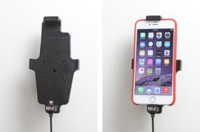 Active holder with USB-cable and cig-plug adapter for Apple iPhone 13 Pro Max