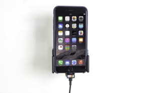 Active holder with USB-cable and cig-plug adapter for Apple iPhone 11