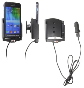  Active holder with USB-cable and cig-plug adapter for Samsung Galaxy Xcover 3