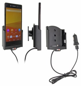  Active holder with USB-cable and cig-plug adapter for Sony Xperia Z3+