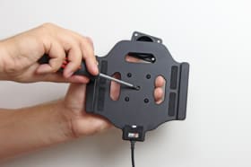 Active holder with USB-cable and cig-plug adapter for Apple iPad Mini 2019