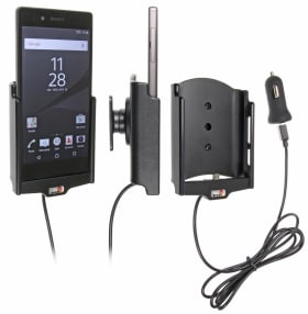  Active holder with USB-cable and cig-plug adapter for Sony Xperia Z5