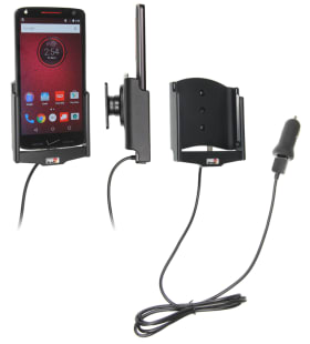  Active holder with USB-cable and cig-plug adapter for Motorola Droid Turbo 2