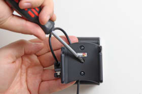 Active holder with USB-cable and cig-plug adapter for CAT B100
