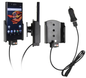  Active holder with USB-cable and cig-plug adapter for Sony Xperia X Compact