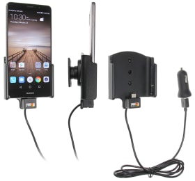  Active holder with USB-cable and cig-plug adapter for Huawei Mate 9