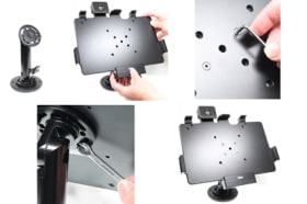 Holder with key-lock for Aava Mobile oona 10