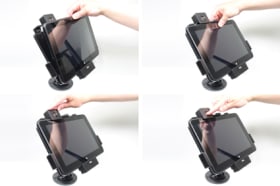 Holder with key-lock for Aava Mobile oona 10
