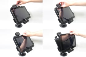 Holder with key-lock for Aava Mobile oona 10