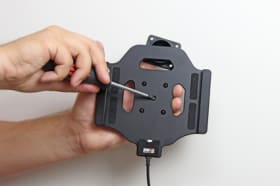 Active holder for fixed installation for Apple iPad Mini 2019