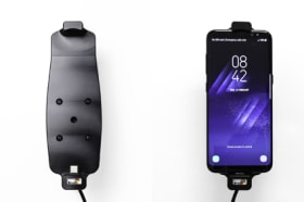 Active holder for fixed installation for Samsung Galaxy S10