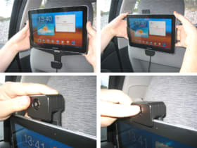 Holder with key-lock for Samsung Galaxy Tab 10.1 GT-P7500