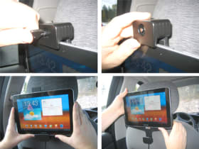 Holder with key-lock for Samsung Galaxy Tab 10.1 GT-P7500