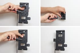 Holder with key-lock for Sony Xperia Z Ultra