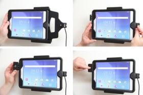 Holder with key-lock for Samsung Galaxy Tab A 9.7