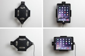 Holder with key-lock for Apple iPad Air 2 (A1566, A1567)