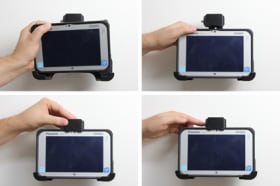 Holder with key-lock for Panasonic FZ-M1