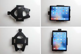 Holder with key-lock for Apple iPad Pro 12.9 (A1584, A1652, A1670, A1671)