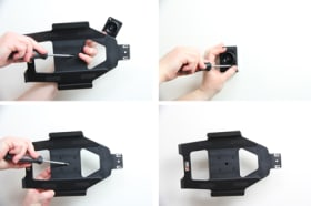 Holder with key-lock for Samsung Galaxy Tab E 9.6