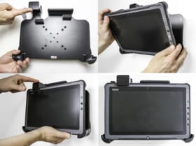 Holder with key-lock for Getac F110