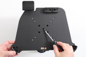 Holder with spring-lock for Panasonic Toughpad FZ-G1