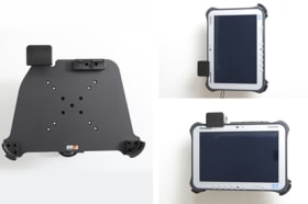 Holder with spring-lock for Panasonic Toughpad FZ-G1