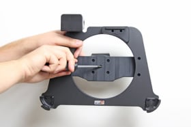 Holder with spring-lock for Panasonic Toughpad FZ-G1