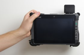 Holder with spring-lock for Getac T800