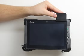 Holder with spring-lock for Getac T800