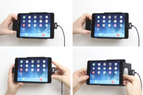 Holder with spring-lock for Apple iPad Mini 3 (A1599, A1600)