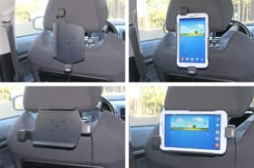 Holder with spring-lock for Samsung Galaxy Tab 3 7.0 SM-T210