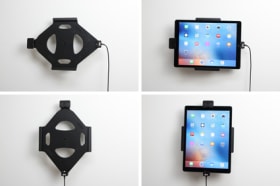 Holder with spring-lock for Apple iPad Pro 12.9 (A1584, A1652, A1670, A1671)