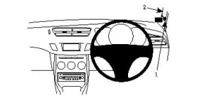  ProClip for Citroen C3 10-16 (RHD)