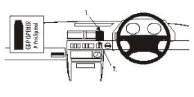  ProClip for Land Rover Range Rover 95-01 (RHD)