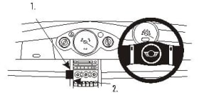  ProClip for Mini Cooper 01-06 (RHD)