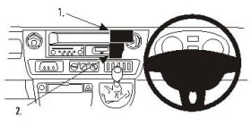  ProClip for Renault Master 04-10 (RHD)