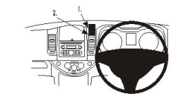  ProClip for Nissan Note 06-12 (RHD)
