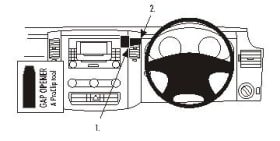  ProClip for Mercedes Benz Sprinter 07-18 (RHD)