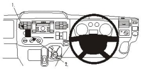  ProClip for Ford Transit 07-13 (RHD)