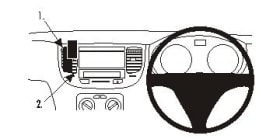  ProClip for Kia Rio 06-11 (RHD)