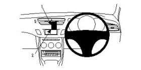  ProClip for Citroen C3 10-16 (RHD)