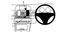  ProClip for BMW 5-series F10, F11 10-17 (RHD)