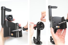 Passive holder with tilt swivel for Panasonic FZ-X1