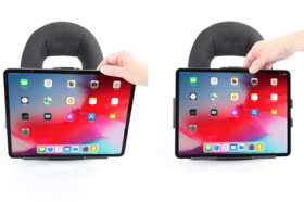 Passive holder with tilt swivel for Apple iPad Pro 12,9 2018 (A1876, A1895, A1983, A2014)