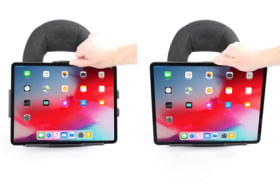 Passive holder with tilt swivel for Apple iPad Pro 12,9 2018 (A1876, A1895, A1983, A2014)