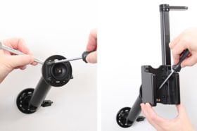 Passive holder with tilt swivel for M3 Mobile UL20